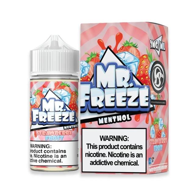 Juice Mr Freeze Strawberry Frost (100ml/3mg) - Imagem 1