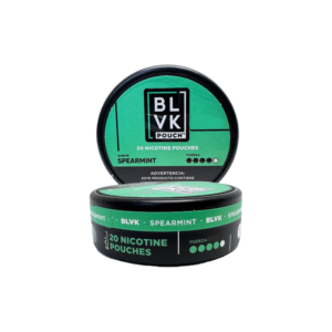 Snus de Nicotina BLVK Pouches 6mg - Spearmint