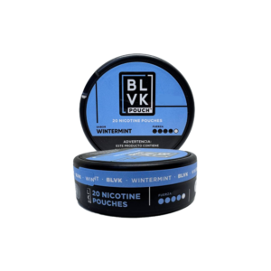 Snus de Nicotina BLVK Pouches 6mg - Wintermint