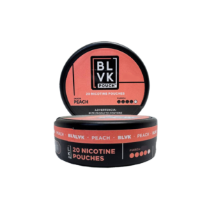 Snus de Nicotina BLVK Pouches 6mg - Peach